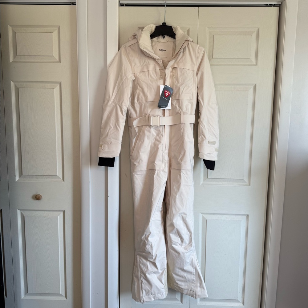Women's Cream Ski & Snow Jacket
